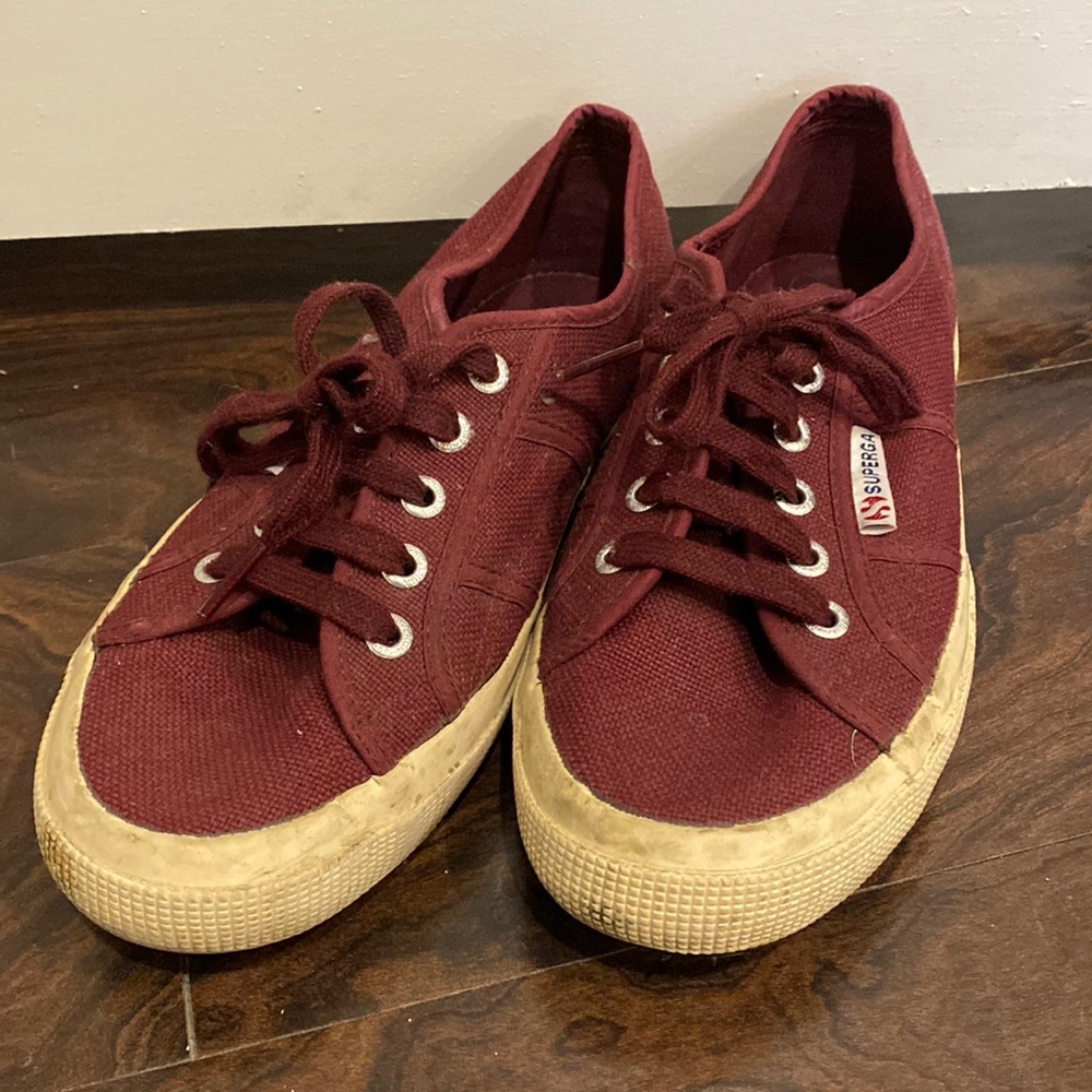 Supera Oxblood sneakers size 38 women